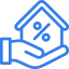 PrivatFinanzPlus - Baufinanzierungen und Privatkredite - Hypotheken-Symbol